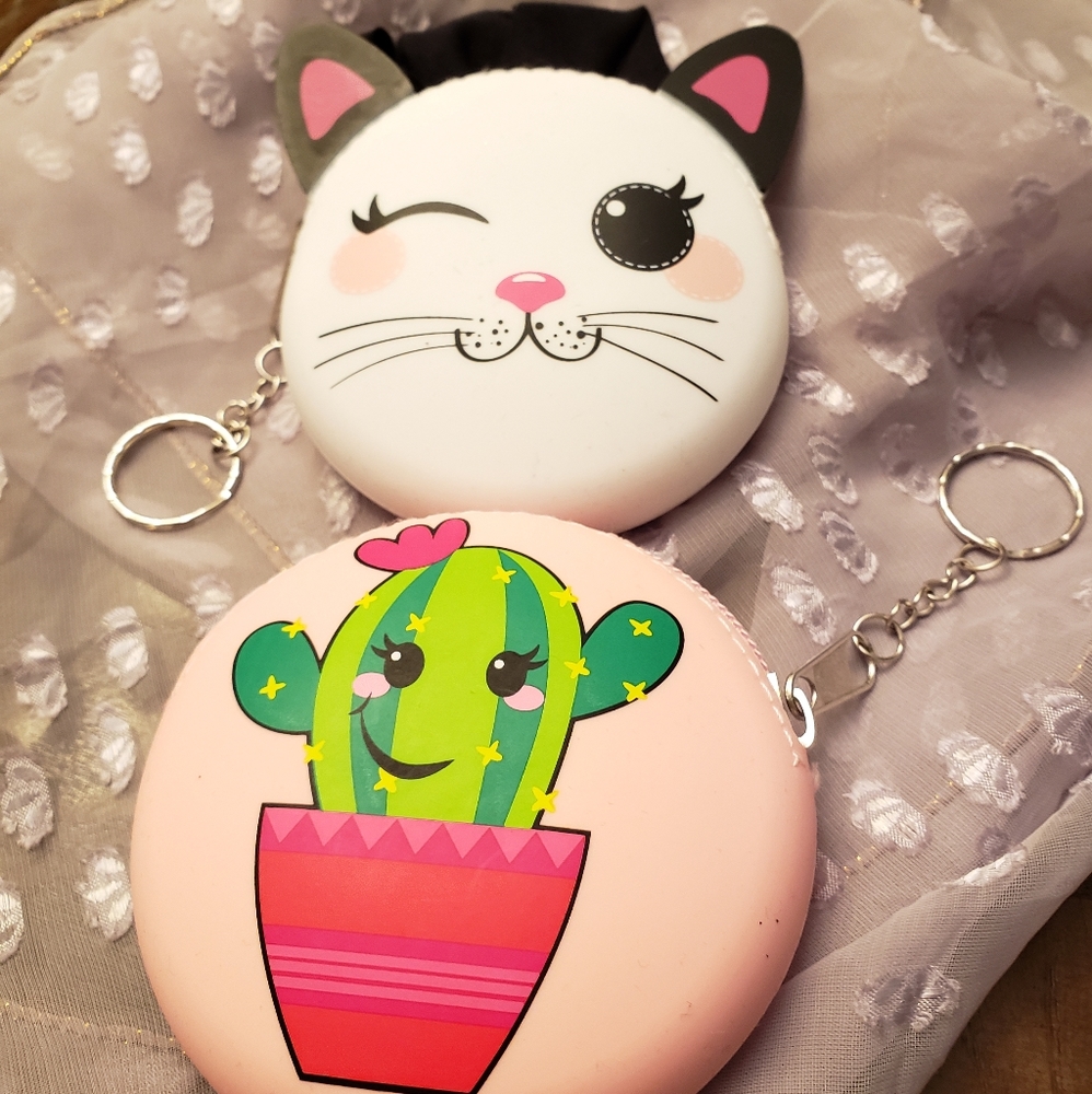 Cute Fashionable Keyring Mask Cases